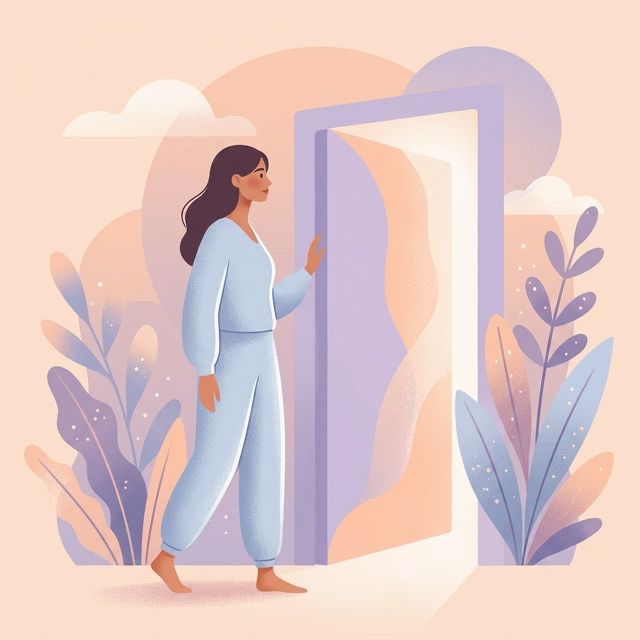 Woman preparing for a healthcare appointment to discuss intimate pain